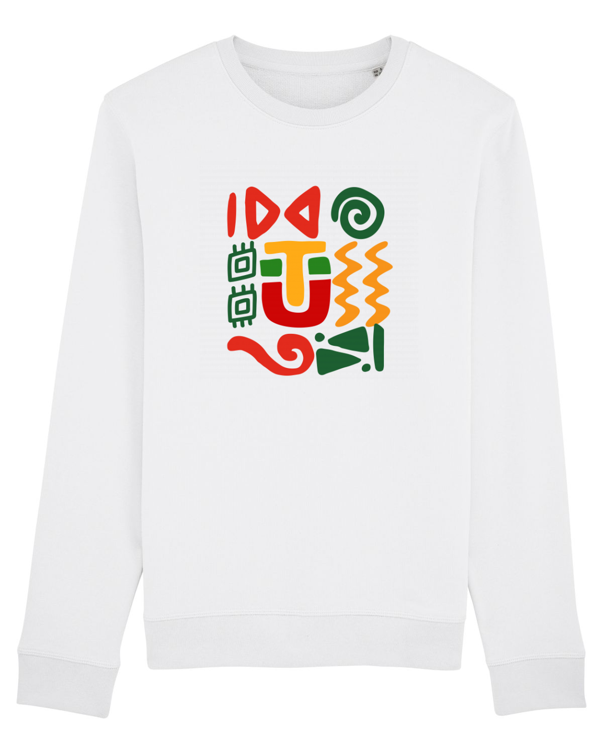 Bluză mânecă lungă Unisex Rise White
