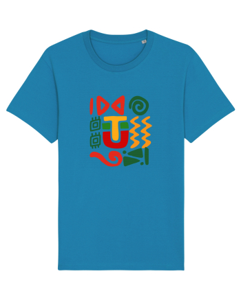 Africa Tribal Pattern Azur