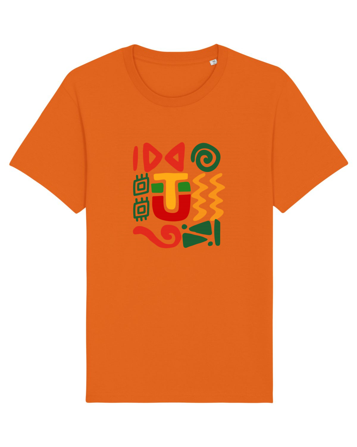 Tricou mânecă scurtă Unisex Rocker Bright Orange