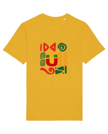 Africa Tribal Pattern Spectra Yellow