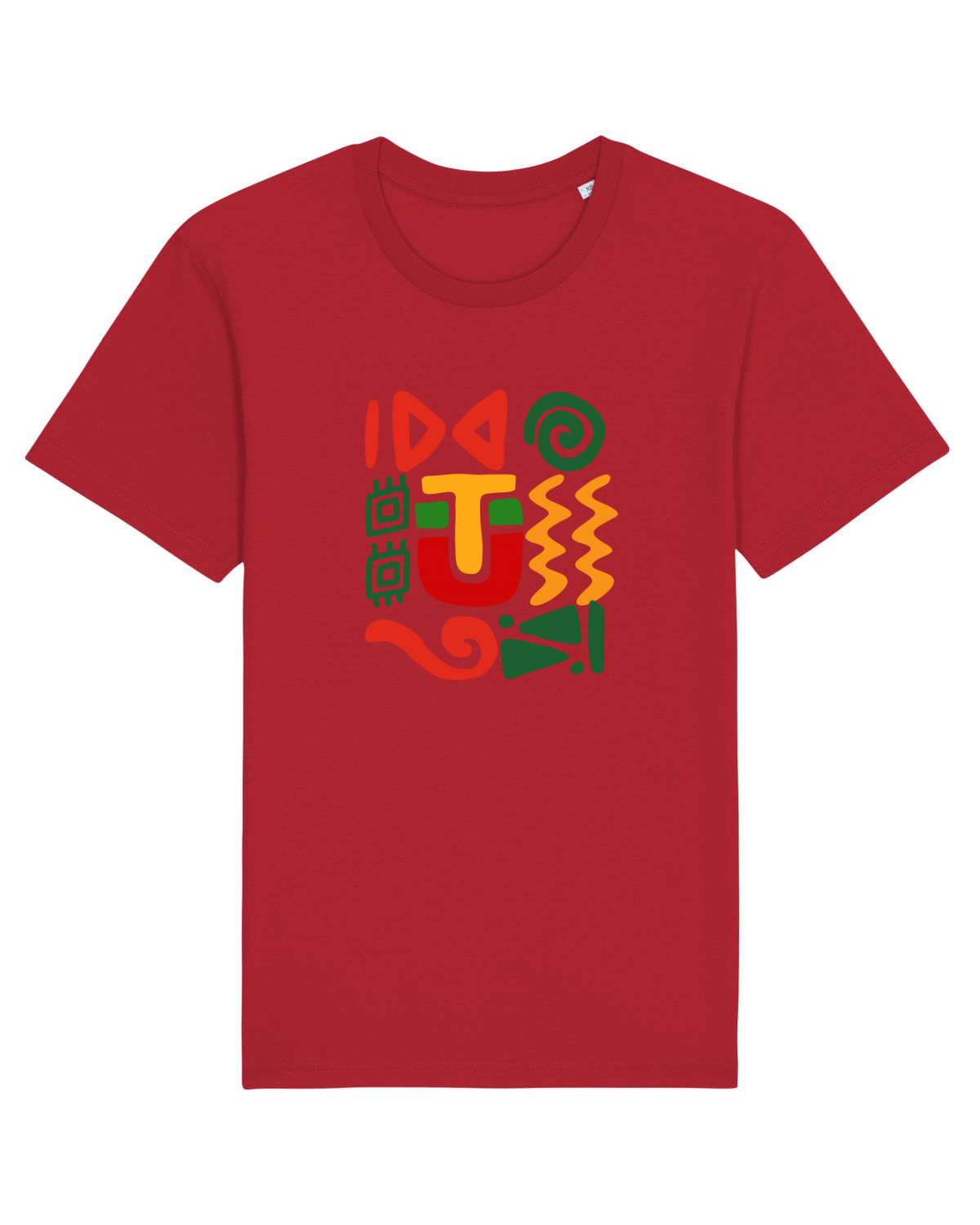 Tricou mânecă scurtă Unisex Rocker Red