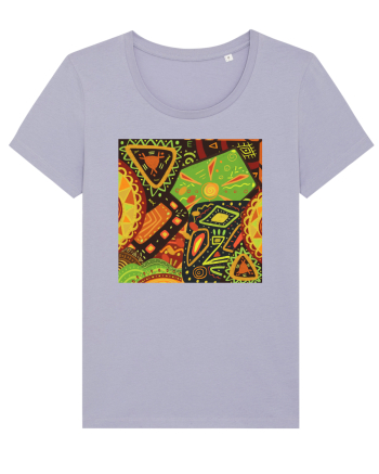 African Pattern Lavender
