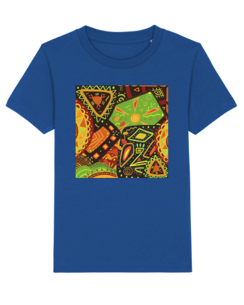 African Pattern Majorelle Blue