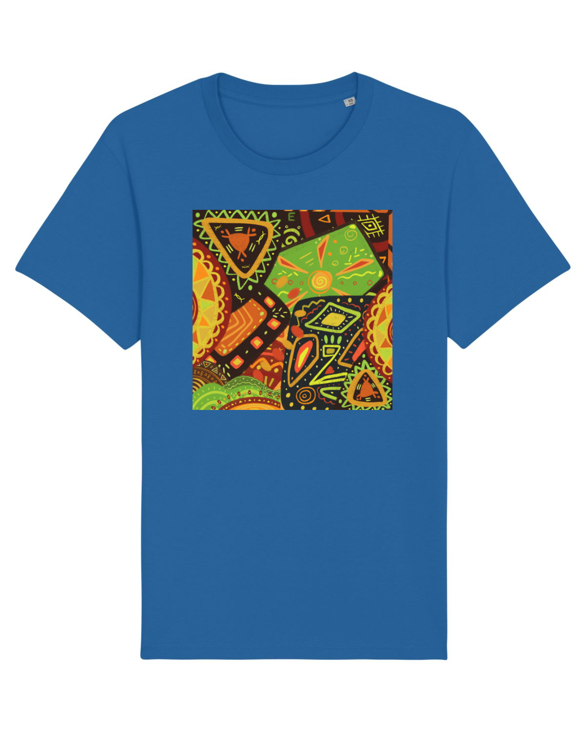 Tricou mânecă scurtă Unisex Rocker Royal Blue