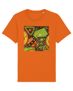 African Pattern Tricou mânecă scurtă Unisex Rocker