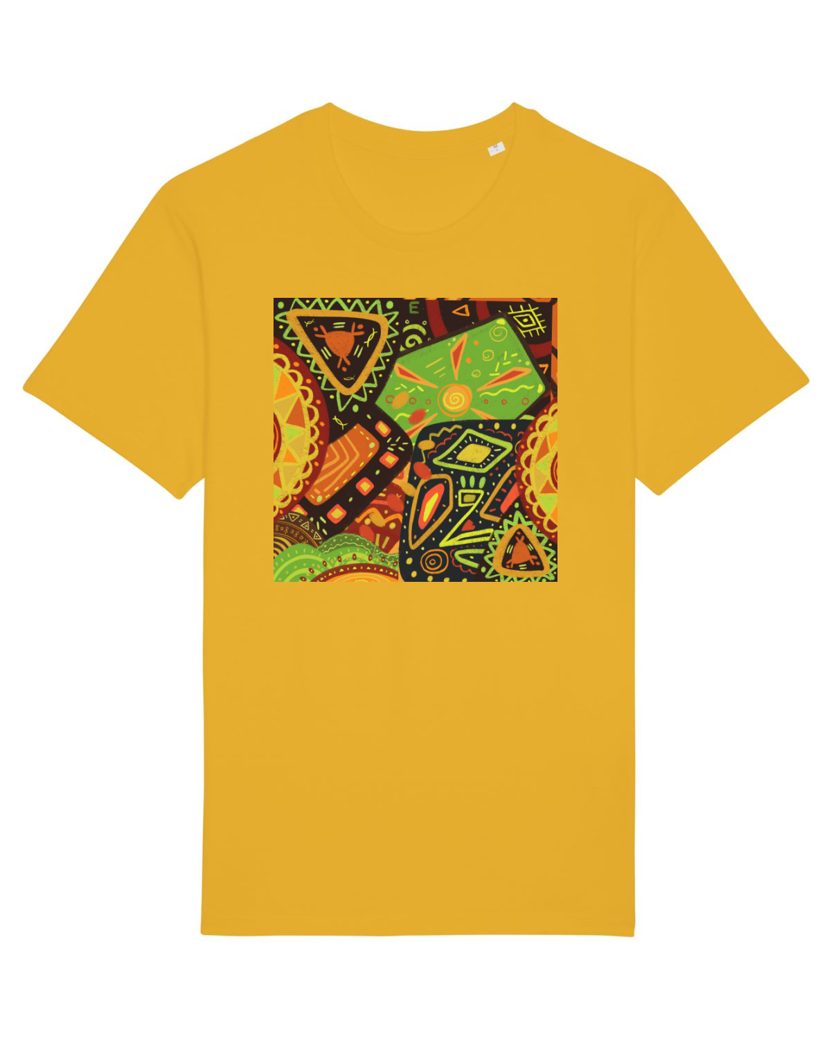 Tricou mânecă scurtă Unisex Rocker Spectra Yellow
