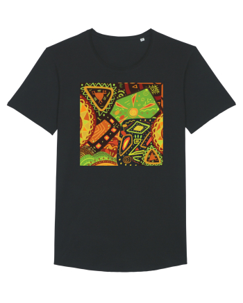 African Pattern Black