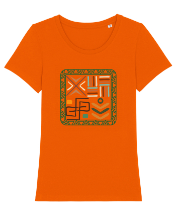 Square Bright Orange