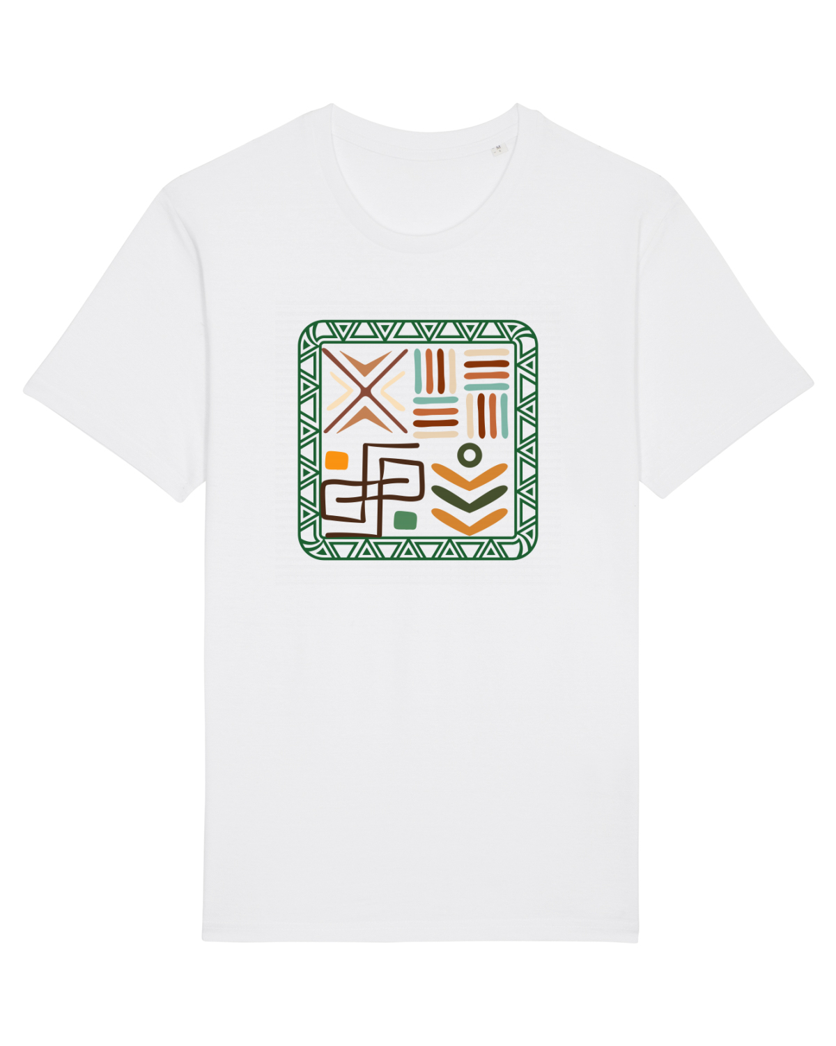 Tricou mânecă scurtă Unisex Rocker White