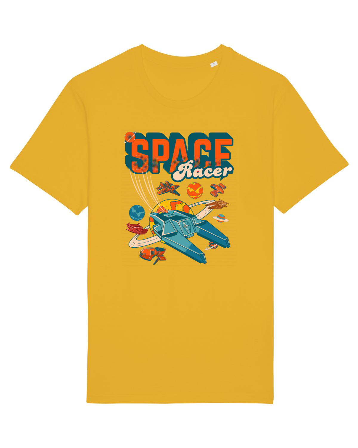 Tricou mânecă scurtă Unisex Rocker Spectra Yellow