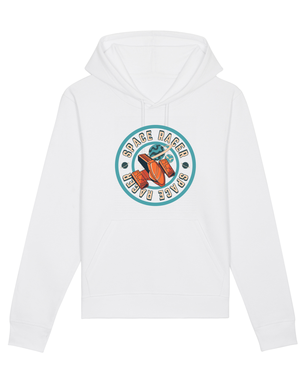 Hanorac Unisex Drummer White
