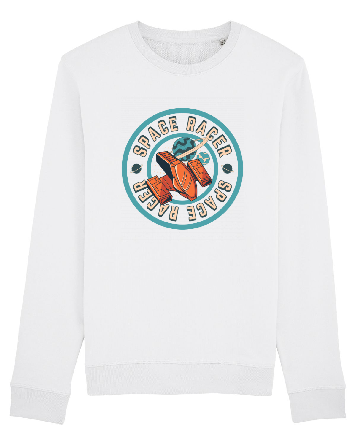 Bluză mânecă lungă Unisex Rise White