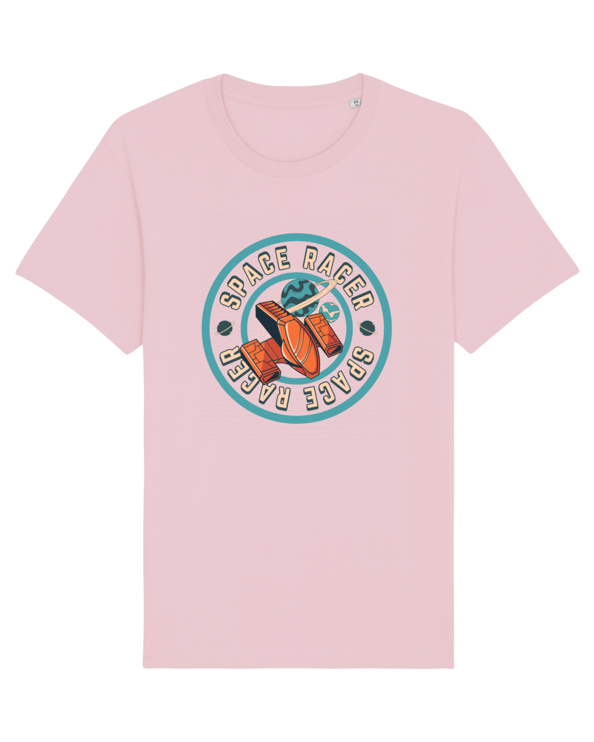 Tricou mânecă scurtă Unisex Rocker Cotton Pink