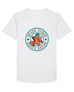 Space Racer Tricou mânecă scurtă guler larg Bărbat Skater