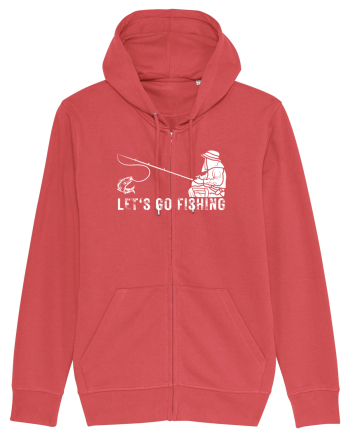 Let's Go Fishing Carmine Red