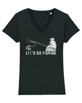 Let's Go Fishing Black