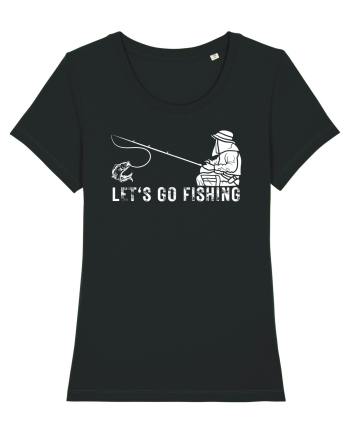 Let's Go Fishing Black