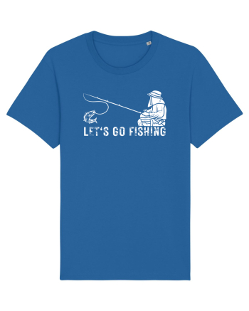 Let's Go Fishing Royal Blue