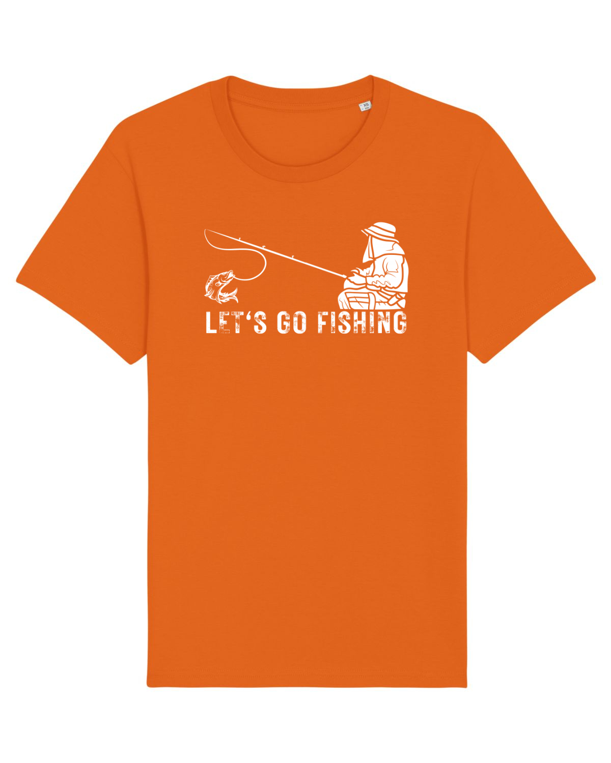 Tricou mânecă scurtă Unisex Rocker Bright Orange