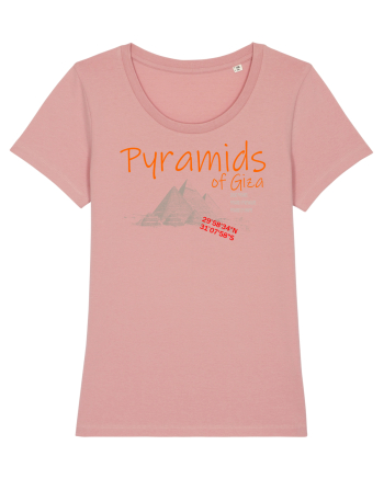 Pyramids Of Giza Canyon Pink