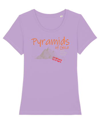 Pyramids Of Giza Lavender Dawn
