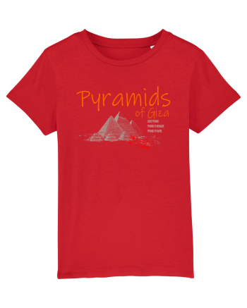 Pyramids Of Giza Red