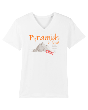 Pyramids Of Giza White