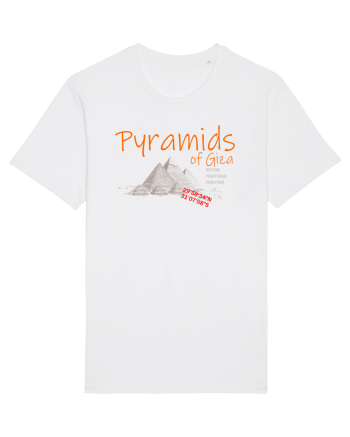 Pyramids Of Giza White