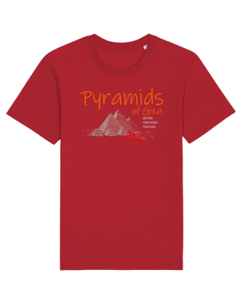 Pyramids Of Giza Red