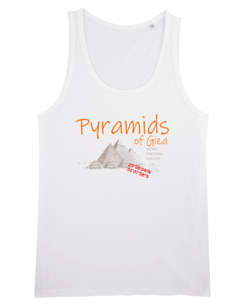 Pyramids Of Giza White
