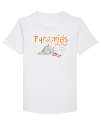 Pyramids Of Giza White