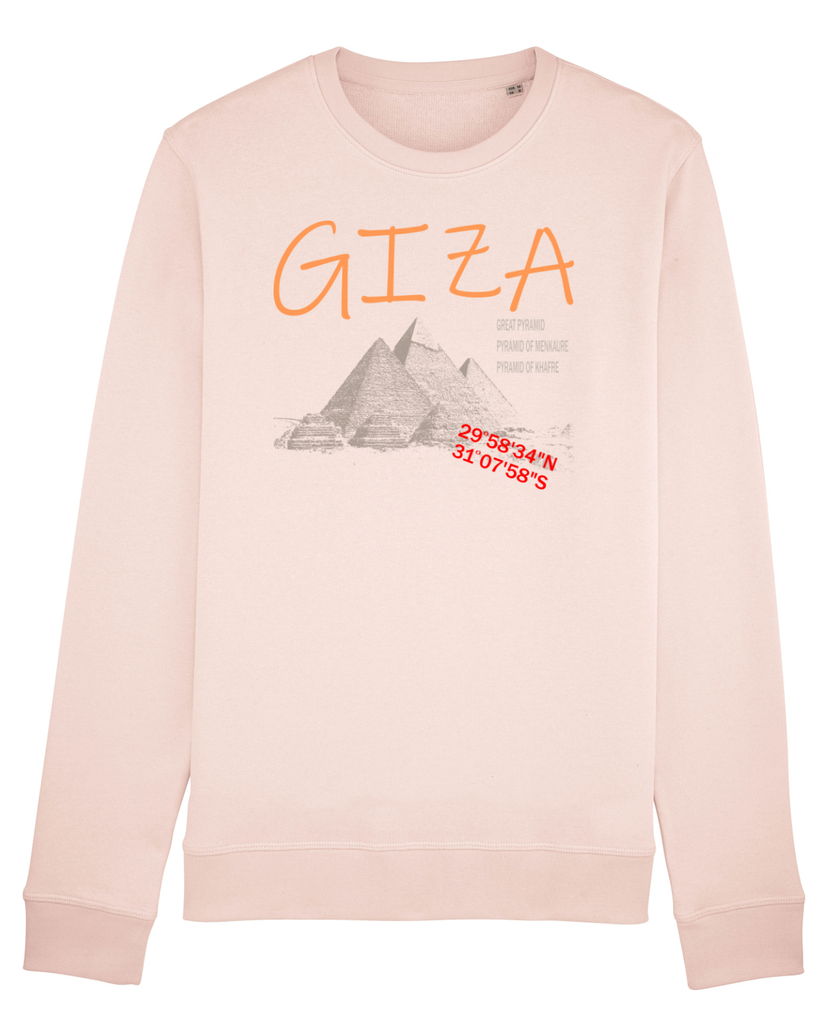 Bluză mânecă lungă Unisex Rise Candy Pink