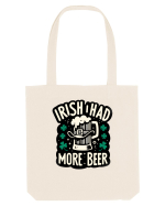 Irish I had more beer Sacoșă textilă