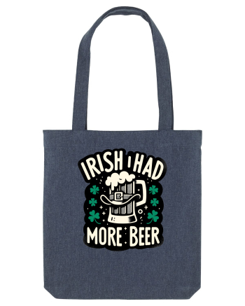 Irish I had more beer Midnight Blue