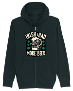Irish I had more beer Hanorac cu fermoar Unisex Connector