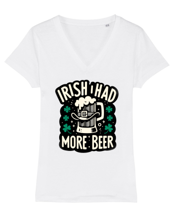 Irish I had more beer White