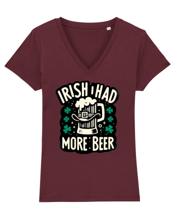 Irish I had more beer Burgundy