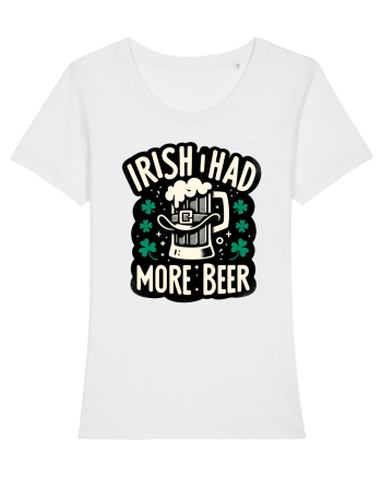Irish I had more beer White