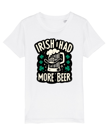 Irish I had more beer White