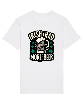 Irish I had more beer White