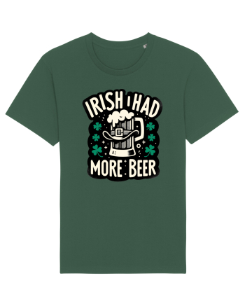 Irish I had more beer Bottle Green