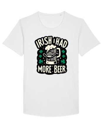 Irish I had more beer White