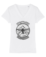 Bigfoot Hide And Seek World Champion Tricou mânecă scurtă guler V Damă Evoker