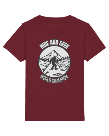 Bigfoot Hide And Seek World Champion Burgundy