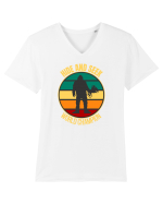 Bigfoot Hide And Seek World Champion Tricou mânecă scurtă guler V Bărbat Presenter