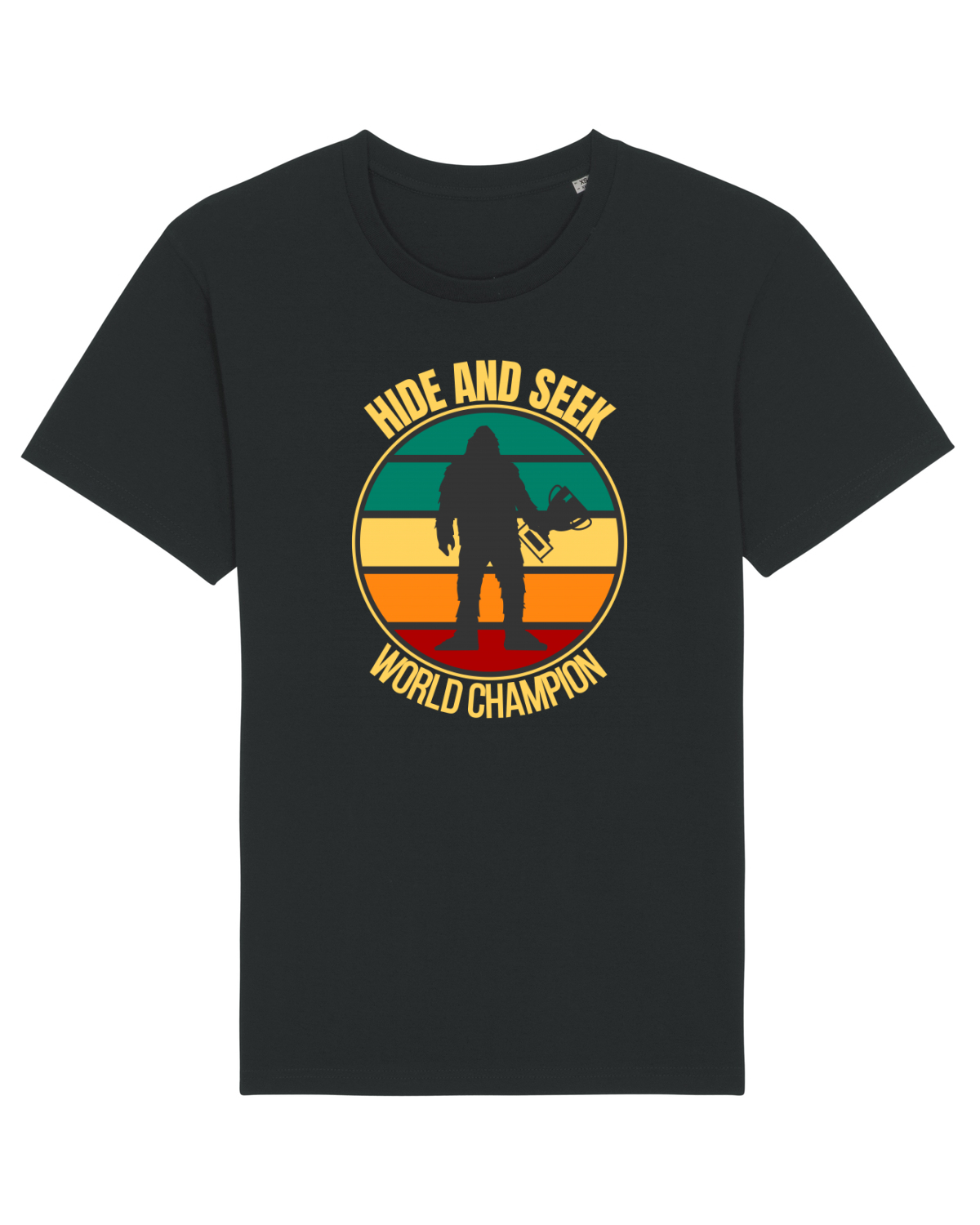 Tricou mânecă scurtă Unisex Rocker Black