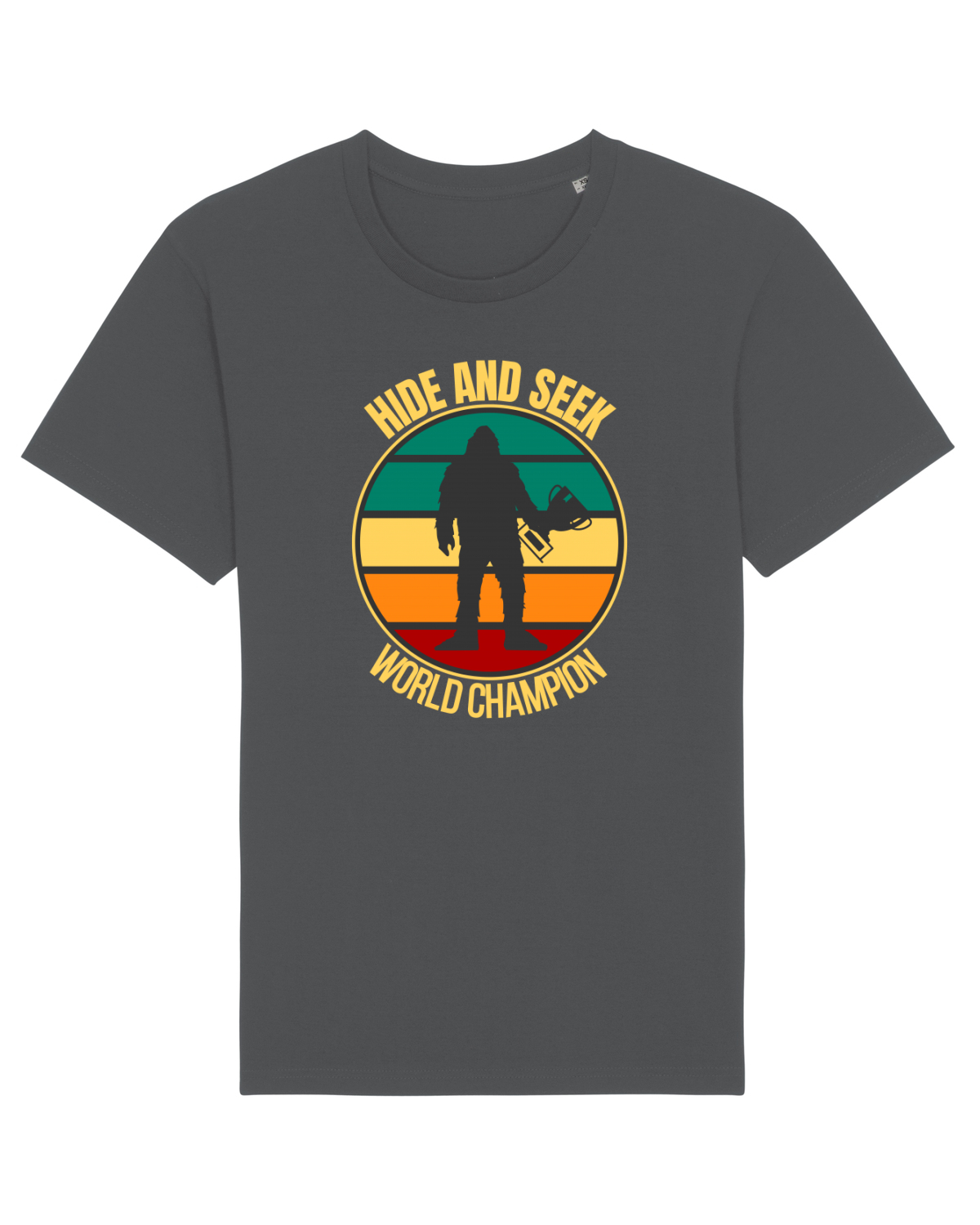 Tricou mânecă scurtă Unisex Rocker Anthracite