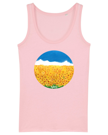 Camp de floarea soarelui Cotton Pink