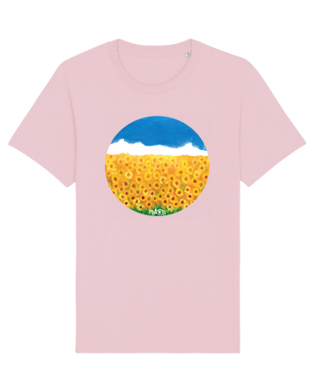 Camp de floarea soarelui Cotton Pink