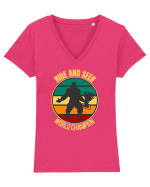Bigfoot Hide And Seek World Champion Tricou mânecă scurtă guler V Damă Evoker